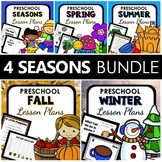 4 Seasons Preschool Lesson Plans Spring Summer Fall Winter