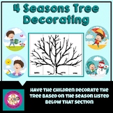 4 Seasons Tree Decorating Activity
