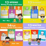 4 Seasons Writing Prompt Craft Activities