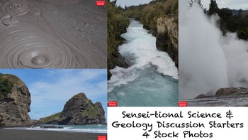 Preview of 4 Sensei-tional Science & Geology Discussion Starters Stock Photos