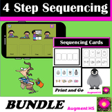 4 Step Sequencing Pictures Digital and Printable Set