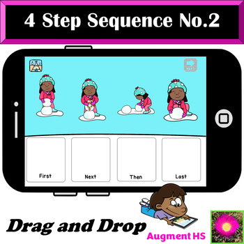 Preview of 4 Step Sequencing Pictures No.2 Boom Cards™
