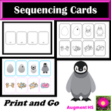 4 Step Sequencing Pictures Printable Cards and Graphic Organiser