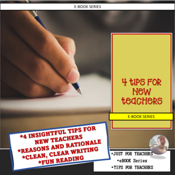 Preview of 4 Tips for New Teachers [E-BOOK]