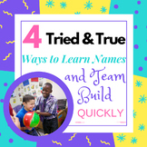 4 Tried & True Name Games and Team Building Activities