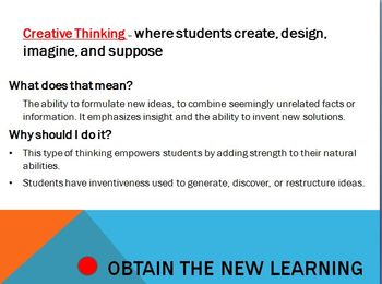 Preview of 4 Types of Thinking