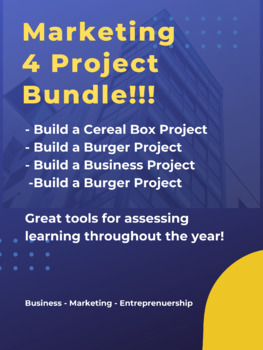 Preview of 4 Unit Projects Marketing Bundle!