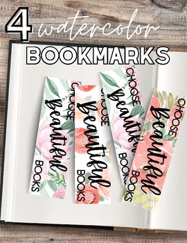 Haooryx 75Pcs Color Your Own Spring Bookmarks, Spring Theme Kids DIY C