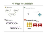 4 Ways to Multiply