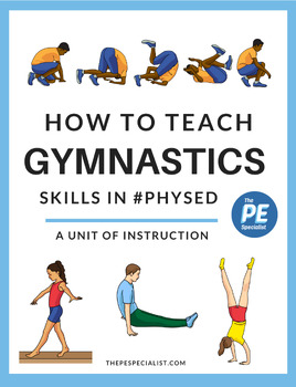 Preview of 4 Week Gymnastics in PE Unit Plan Bundle Resources Pack for Physical Education