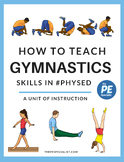 4 Week Gymnastics in PE Unit Plan Bundle Resources Pack fo