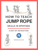 4 Week Jump Rope Unit - Lesson Plans, Station Signs, Works