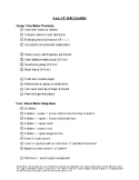 4 Year Old - OT Skill Checklist