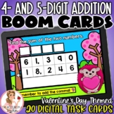 4- and 5-Digit Addition with Regrouping BOOM Cards | 4.NBT.4