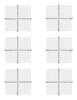 4 and 6 Coordinate Planes by Aric Thomas | TPT