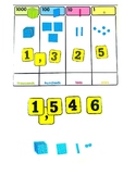 4-digit number representation/  tarjetas representación de