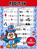 4 of july Addition end of the year activities Worksheet