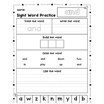 40 Activity Pages for Tracing & Writing Practice for kids, PreK, 1st ...