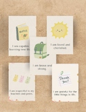40 Affirmation Cards for Early Childhood (Pre-K - 3rd)
