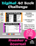 40 Book Challenge- Digital (Editable)