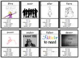 40 Cards of Irregular Verbs in French to print for your students