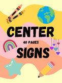 40 Center Signs!