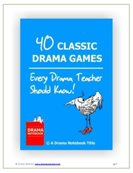 Preview of Drama Games-40 Classic Drama Games Every Drama Teacher Should Know