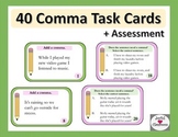 Comma Task Cards (Compound & Complex Sentences)