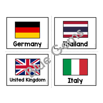 Countries Set 1 – Free English Flashcards