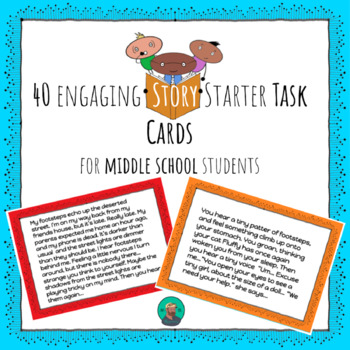 Creative Writing Task Cards for 10-13 year old Students by Mr B Resources