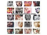 40 Different "Portraiture" Artists to inspire art students