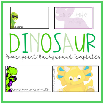 Dinossauros adoráveis. Template PowerPoint grátis e tema do Google
