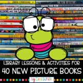 40 Elementary Picture Book Library Lessons Activities Sub 