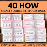 40 HOW Question Short Stories Wh Question Reading Therapy 