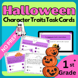 40 Halloween Character Traits Task Cards