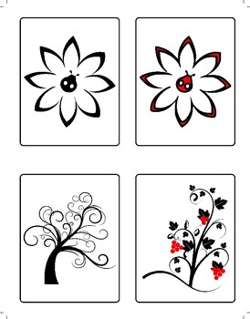 Preview of 40 High Contrast Baby Cards: Black and White Sensory Playtime Cards (FREE)