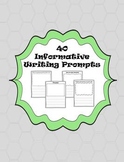 40 Informative Writing Prompts