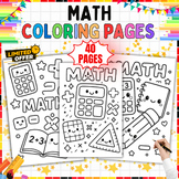40 Math Coloring Pages for Kids | Fun Math Activities | Worksheets for ...
