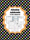 40+ Missing Addends Activities (CCSS Aligned)
