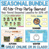 40 No Prep Party Games | Fall Winter Spring Summer | Fun P