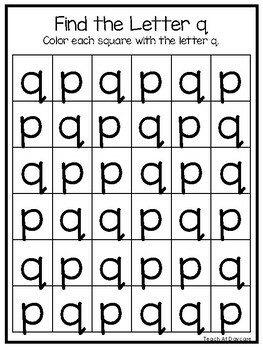 40 no prep p and q letter reversal worksheets and activities phonics practice