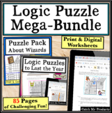 Logic Puzzles for 4th Grade or 5th Printable Puzzles or Ea