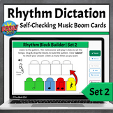 Rhythm Dictation Music Game | Boom Cards - Set 2