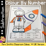 Colour By Number Subtraction Career UK Version