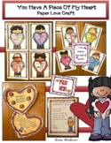 Valentine Craft Mother's Day Craft Pizza My Heart Writing Prompt
