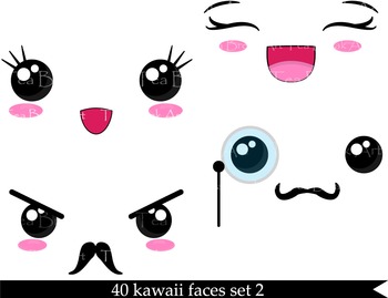 Download Png Kawaii Face Png Gif Base - cute kawaii faces roblox