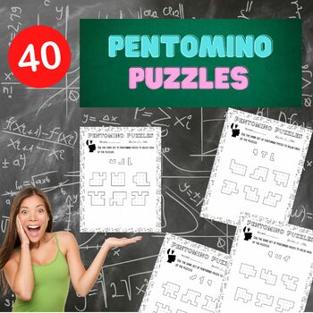 Preview of 40 Pentomino Puzzles