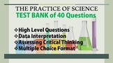 40 Question Test Bank for Nature of Science Scientific Method