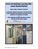 50+ Social and Emotional Learning Mini-Lesson Student Pack