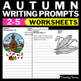 Fall Thanksgiving Break Packet Writing Prompts Paper Homew